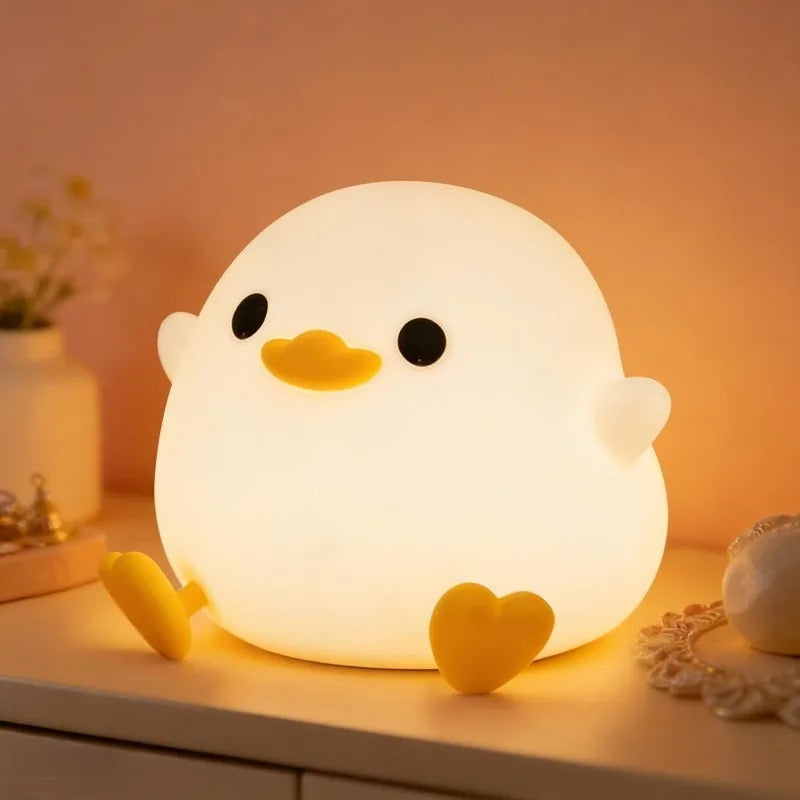 Kids Squishy DoDo Duck LED Night Light
