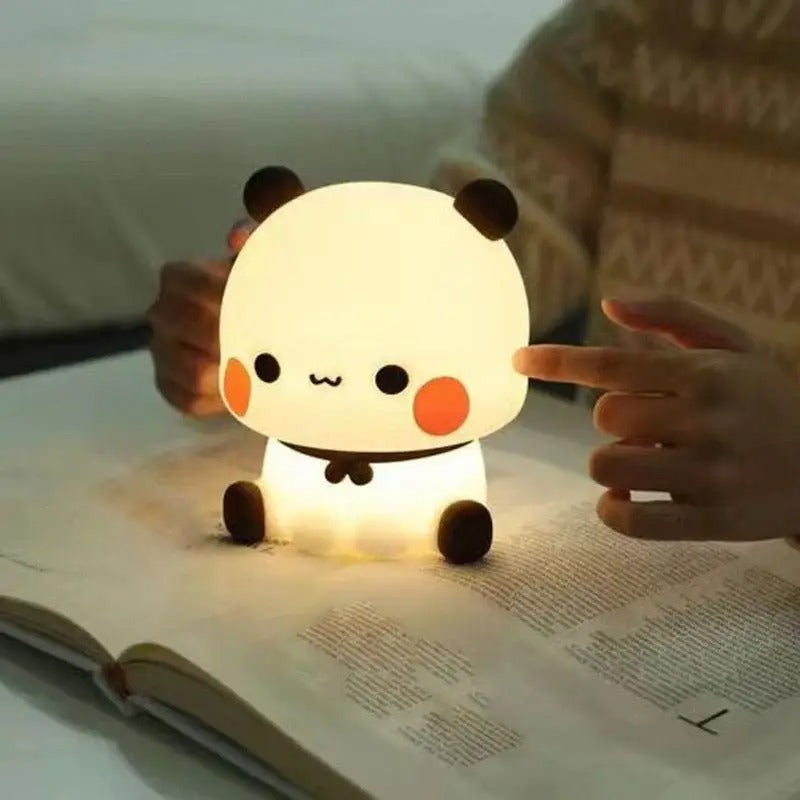 Kids Squishy Panda Led Night Light