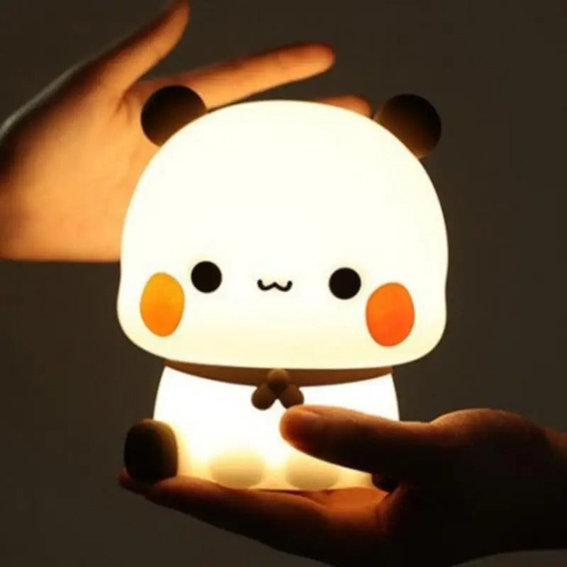Kids Squishy Panda Led Night Light