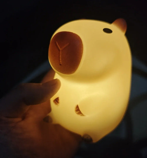 Kids Squishy Capybara LED Night Light