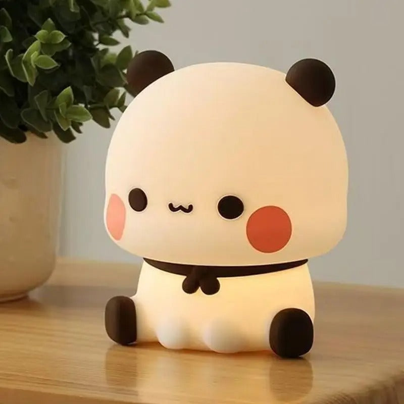 Kids Squishy Panda Led Night Light