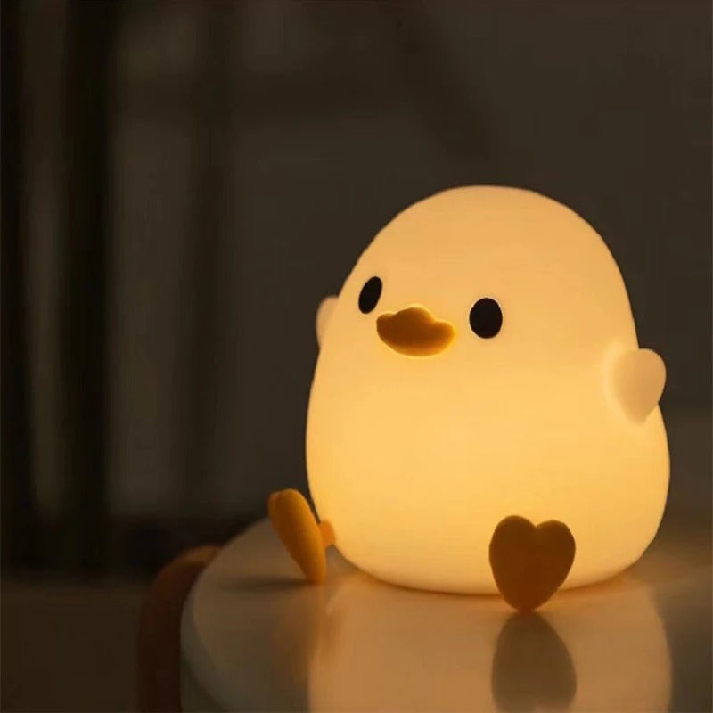 Kids Squishy DoDo Duck LED Night Light
