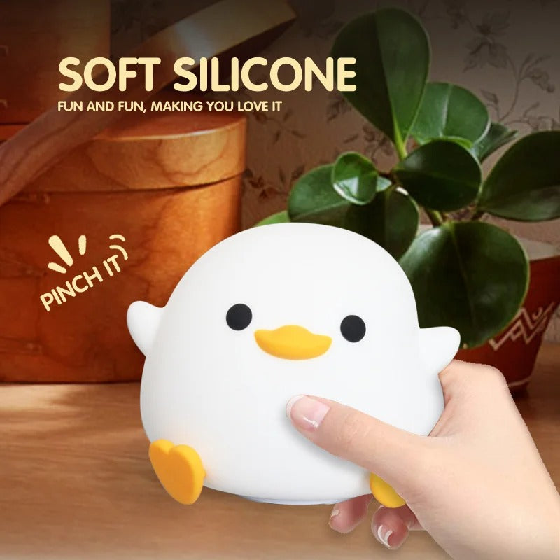 Kids Squishy DoDo Duck LED Night Light